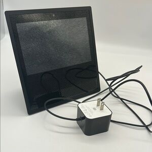Amazon Echo Show (1st Generation) Smart Speaker w/ Alexa Asst with Charger